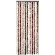 Insect curtain beige and light brown 90×200 cm Chenille 315121 - Drape