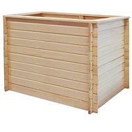Raised bed 100×100×80 cm pine wood 19 mm 43284 - Raised Garden Bed