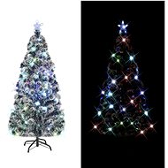 Artificial Christmas tree with stand and LED 210 cm 280 branches 242428 - Christmas Tree