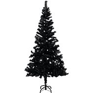 Artificial Christmas tree with stand black 150 cm PVC 321000 - Christmas Tree