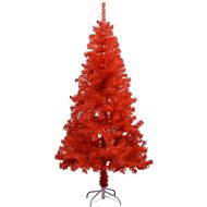 Artificial Christmas tree with stand red 150 cm PVC 321006 - Christmas Tree