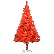 Artificial Christmas tree with stand red 180 cm PVC 321007 - Christmas Tree