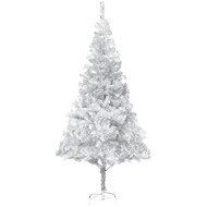 Artificial Christmas tree with stand silver 210 cm PET 321014 - Christmas Tree