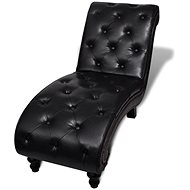 Brown faux leather lazy girl - Lounge