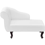 Lounger white faux leather - Lounge