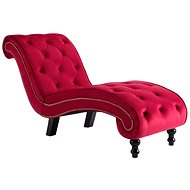 Red velvet lazy girl - Lounge