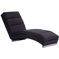 Brown faux leather lazy girl - Lounge