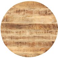 Table Top Solid Mangrove Wood Round 25-27mm 70cm 286007 - Table Top