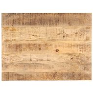 Table Top Solid Mangrove Wood 25-27mm 80×70cm 286028 - Table Top