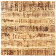 Table Top Solid Mangrove Wood 25-27mm 80×80cm 286030 - Table Top