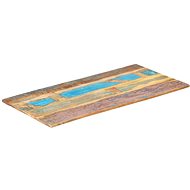 Rectangular Table Top 60×100cm 15-16mm Recycled Wood 286045 - Table Top
