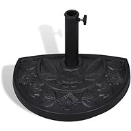 Stand for semicircular parasols - polyresin - black 40820 - Umbrella Stand
