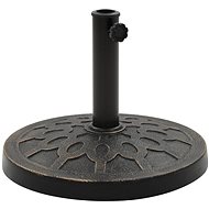 Umbrella stand round bronze 13 kg polyresin 45200 - Umbrella Stand