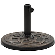 Umbrella stand round bronze 11 kg polyresin 45201 - Umbrella Stand