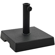 Umbrella stand square black 8 kg polyresin 45206 - Umbrella Stand