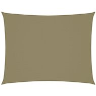 Shade sheet oxford fabric rectangular 2×3 m beige 135145 - Shade Sail