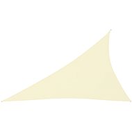 Shade sheet oxford fabric triangular 3x4x5 m cream 135228 - Shade Sail