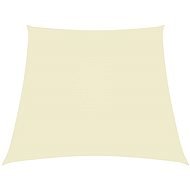 Shade sheet oxford fabric trapezoidal 4/5x4 m cream 135244 - Shade Sail
