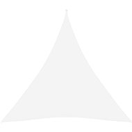 Shade sheet oxford fabric triangular 3×3×3 m white 135280 - Shade Sail