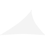 Shade sheet oxford fabric triangular 3×4×5 m white 135283 - Shade Sail