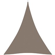 Shade sheet oxford fabric triangular 3x4x4 m taupe 135449 - Shade Sail