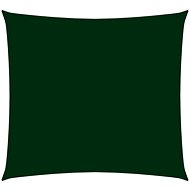 Shade sheet oxford fabric square 5×5 m dark green 135471 - Shade Sail