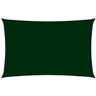 Shade sheet oxford fabric rectangular 2x5 m dark green 135479 - Shade Sail