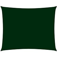Shade sheet oxford fabric rectangular 4x5 m dark green 135491 - Shade Sail
