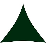 Shade sheet oxford triangle 3,6x3,6x3,6 m dark green 135501 - Shade Sail