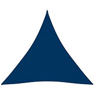 Shade sheet oxford fabric triangular 4x5x5 m blue 135564 - Shade Sail
