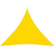 Shade sheet oxford fabric triangular 4x4x4 m yellow 135616 - Shade Sail
