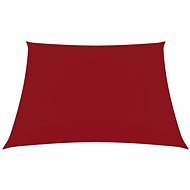 Shade sheet oxford fabric square 6×6 m red 135637 - Shade Sail
