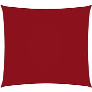 Shade sheet oxford fabric square 7×7 m red 135638 - Shade Sail