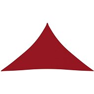 Shade sheet oxford fabric triangular 5x5x6 m red 135678 - Shade Sail