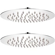 Rain shower head 2 pcs O 20 cm Stainless steel 275934 - Rain Shower