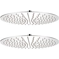 Rain shower head 2 pcs O 40 cm Stainless steel 275937 - Rain Shower