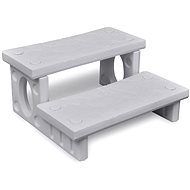 White stairs to the bath 90716 - Pool Accessories
