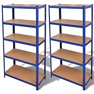 Storage racks 2 pcs blue 270565 - Shelf