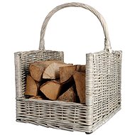 Esschert Design Firewood basket grey MW42 - Fireplace