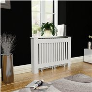 White MDF radiator cover, 112 cm - Radiator Cover
