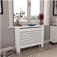 Radiator cover white 112×19×81,5 cm MDF - Radiator Cover