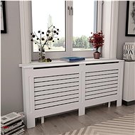 Radiator cover white 172×19×81,5 cm MDF - Radiator Cover