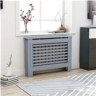 Radiator cover anthracite 112×19×81 cm MDF - Radiator Cover