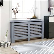 Radiator cover anthracite 152×19×81 cm MDF - Radiator Cover
