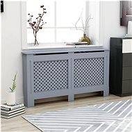 Radiator cover anthracite 152×19×81 cm MDF - Radiator Cover