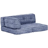 Pouffe Indigo Textile 249428 - Bean Bag