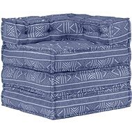 Modulární pouf indigo textil 287701 - Sedací vak