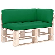Sofa cushions from pallets 3 pcs green 314663 - Cushion
