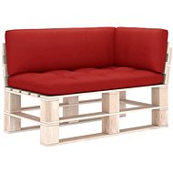 Sofa cushions from pallets 3 pcs red 314664 - Cushion