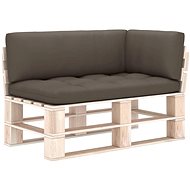 Sofa cushions from pallets 3 pcs taupe 314666 - Cushion
